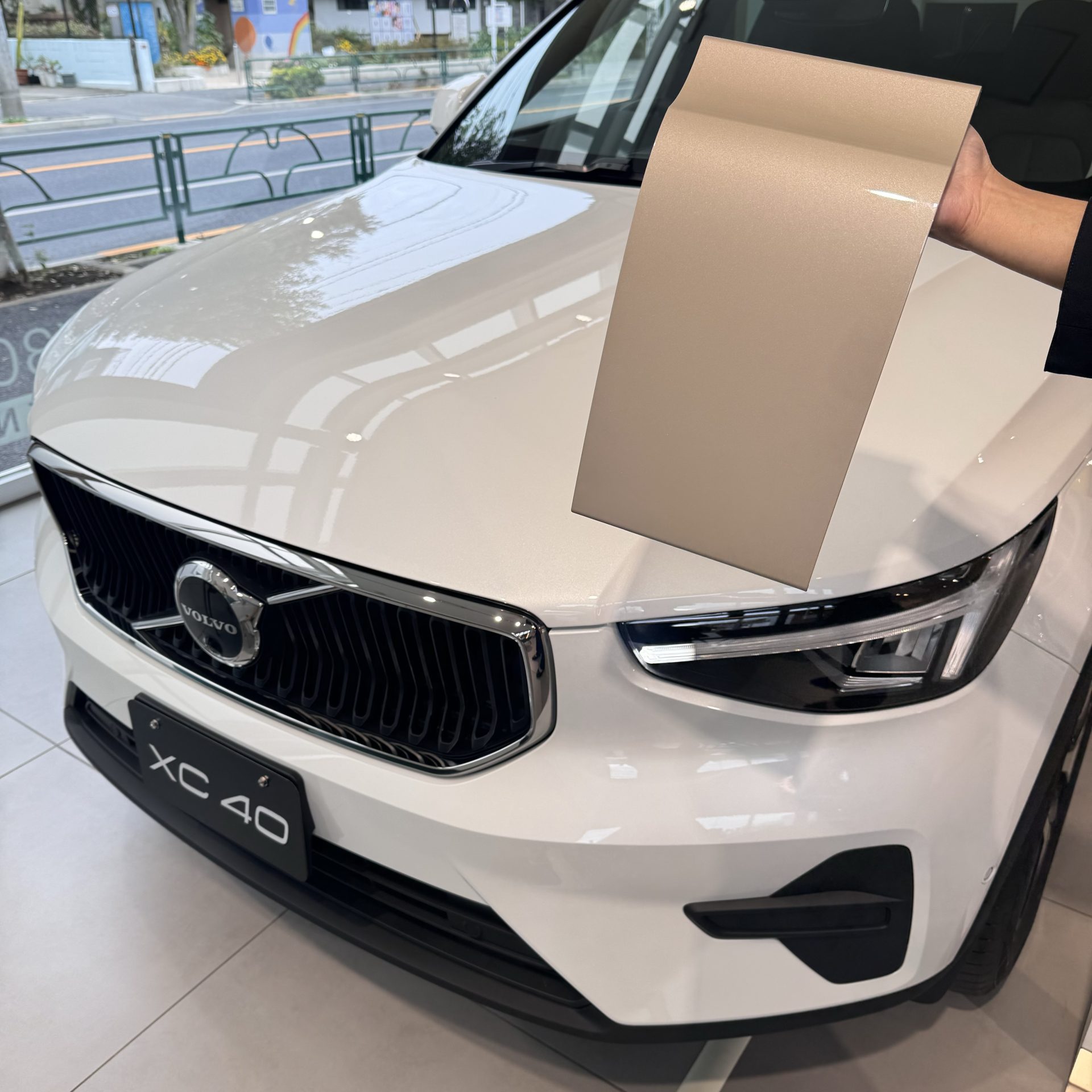 ボルボ xc40 サンシェード 純正品 VOLVO XC40専用ワンタッチ